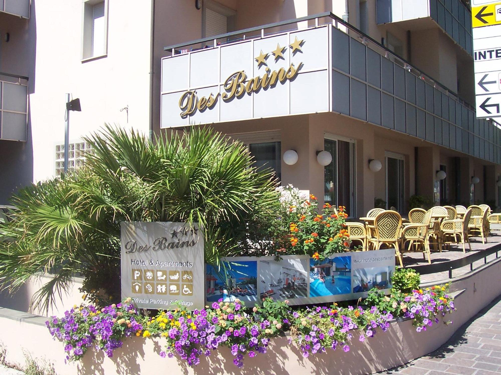 Hotel Des Bains Cattolica Extérieur photo
